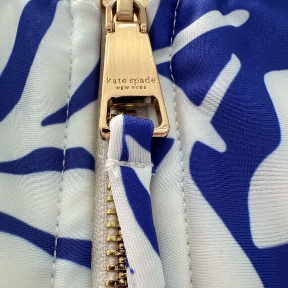 NWT Kate Spade Long Sleeve One-Piece Swimsuit (Med) - Picture 3 of 8